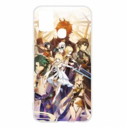 Чехол для Samsung M31 Genshin Impact Characters - PrintSalon