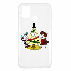 Чехол для Samsung M31 Gravity falls: happy new year - PrintSalon