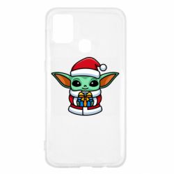 Чехол для Samsung M31 Grogu Santa Claus - PrintSalon
