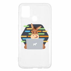 Чехол для Samsung M31 Horse hacker - PrintSalon