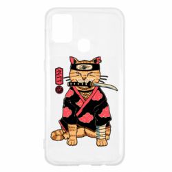 Чехол для Samsung M31 Japanese Akatsuki cat - PrintSalon