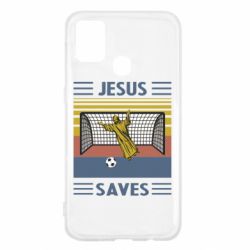 Чехол для Samsung M31 Jesus will save - PrintSalon