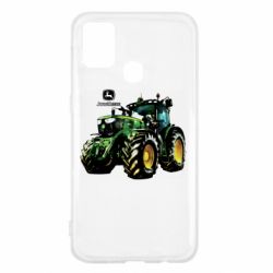 Чохол для Samsung M31 John Deere Tractor and logo - PrintSalon