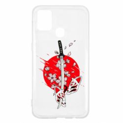 Чохол для Samsung M31 katana in sakura - PrintSalon