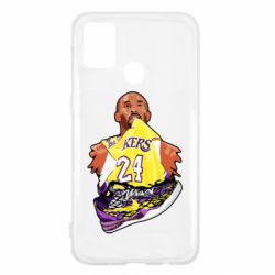Чехол для Samsung M31 Kobe Bryant and sneakers - PrintSalon