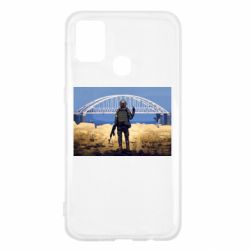Чехол для Samsung M31 Марка с Крымским мостом - PrintSalon