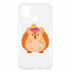 Чехол для Samsung M31 Little hedgehog in a hat - PrintSalon