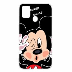 Чехол для Samsung M31 Mickey Kiss - PrintSalon
