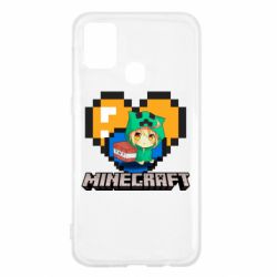Чохол для Samsung M31 Minecraft Girl - PrintSalon