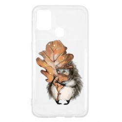 Чехол для Samsung M31 Осенний ежик - PrintSalon