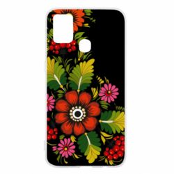 Чохол для Samsung M31 Петриківський розпис - PrintSalon