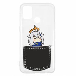 Чехол для Samsung M31 Pocket Paimon - PrintSalon