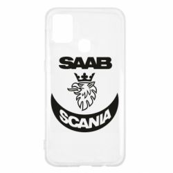 Чехол для Samsung M31 Scania SAAB logo - PrintSalon