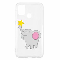 Чехол для Samsung M31 Слон со звездочкой - PrintSalon