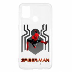 Чехол для Samsung M31 Spiderman No Way Home web - PrintSalon