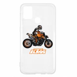 Чехол для Samsung M31 Sport Bike Art - PrintSalon