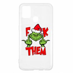 Чехол для Samsung M31 The grinch f*ck them - PrintSalon