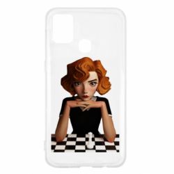 Чехол для Samsung M31 The Queen's Gambit art