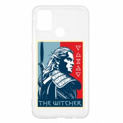 Чехол для Samsung M31 The witcher poster - PrintSalon