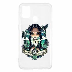 Чехол для Samsung M31 Уэнздей арт - PrintSalon