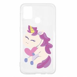 Чехол для Samsung M31 Unicorn with love - PrintSalon