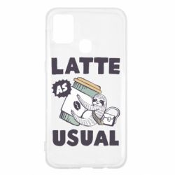 Чехол для Samsung M31 Usual milk-PrintSalon Чехол для Samsung M31 Usual milk