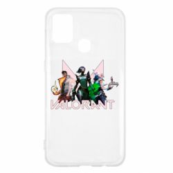 Чехол для Samsung M31 Valorant characters - PrintSalon