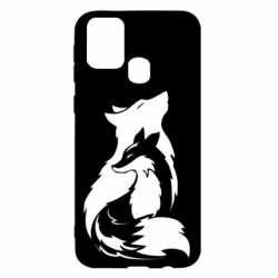 Чехол для Samsung M31 Wolf And Fox - PrintSalon