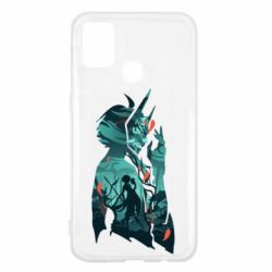 Чехол для Samsung M31 Xiao silhouette - PrintSalon