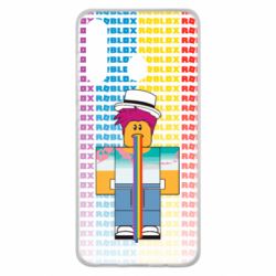 Чехол для Samsung M40 3D Roblox Rainbow - PrintSalon