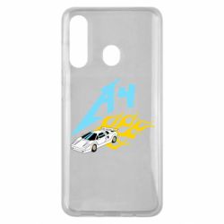 Чехол для Samsung M40 A4 Lamba And Fire - PrintSalon