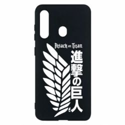 Чехол для Samsung M40 Атака титанов. - PrintSalon