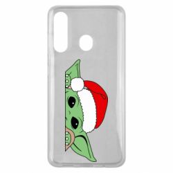 Чохол для Samsung M40 Baby Yoda Santa - PrintSalon