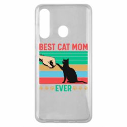 Чехол для Samsung M40 Best cat mom ever - PrintSalon