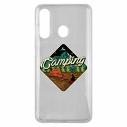 Чехол для Samsung M40 Camping and forest - PrintSalon