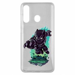 Чехол для Samsung M40 Cute Black panther - PrintSalon