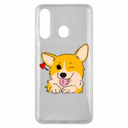 Чехол для Samsung M40 Cute Corgi Puppy