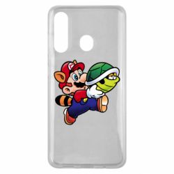 Чехол для Samsung M40 Cute Mario with turtle - PrintSalon