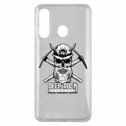 Чехол для Samsung M40 Deep Rock Galactic skull - PrintSalon