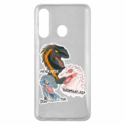 Чехол для Samsung M40 Динозавры. Мир Юрского периода - PrintSalon