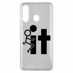 Чехол для Samsung M40 F*ck with IT - PrintSalon