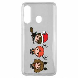 Чохол для Samsung M40 Гаррі Поттер та друзі новорічні - PrintSalon
