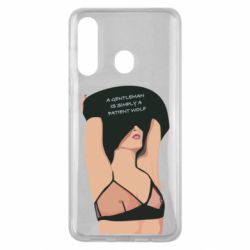 Чехол для Samsung M40 Gentleman Is Simply A Patient Wolf - PrintSalon