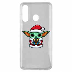 Чехол для Samsung M40 Grogu Santa Claus - PrintSalon