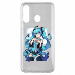 Чехол для Samsung M40 Hatsune Miku art - PrintSalon