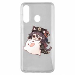 Чехол для Samsung M40 Hu Tao cat - PrintSalon