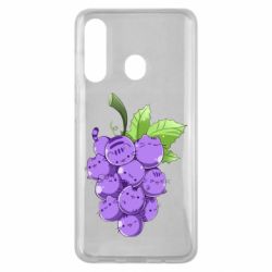 Чехол для Samsung M40 Кот-виноград - PrintSalon