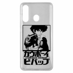 Чехол для Samsung M40 Ковбой Бибоп с ружьем - PrintSalon
