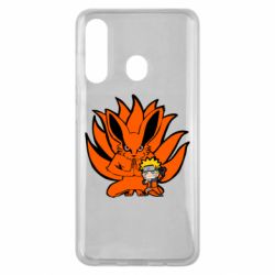 Чехол для Samsung M40 Kurama And Naruto - PrintSalon