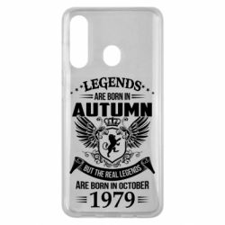 Чехол для Samsung M40 Легенды рождаются. Ваш месяц год рождения (англ.) - PrintSalon